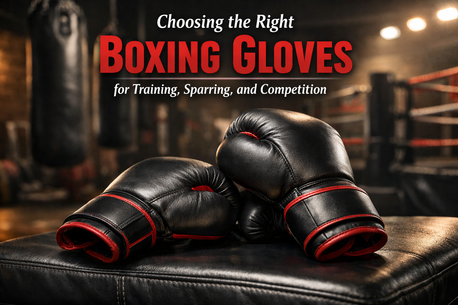 How to Choose the Right Boxing Gloves for Training & Sparring
