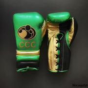 Grant Style Fitness Gloves Green/Gold/Black Ideal for Beginners