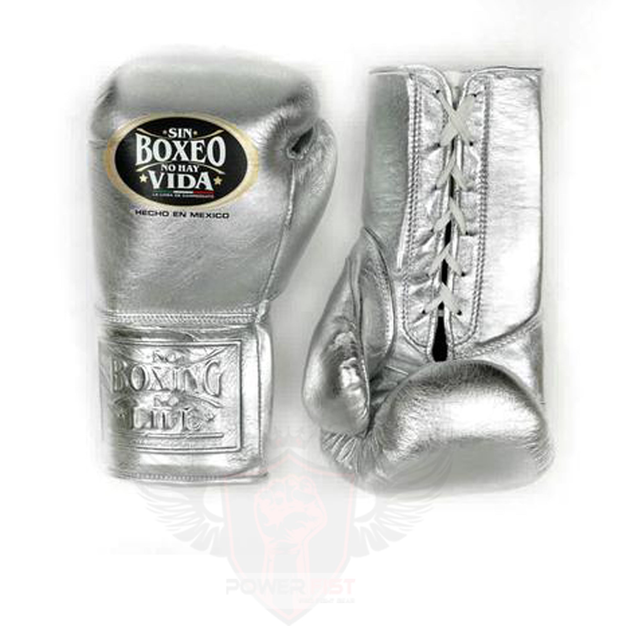 No Boxing No Life Style Fitness Gloves Silver Beginner Friendly