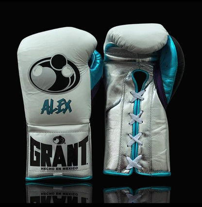 GRANT boxing glove, WHITE Grant boxing gloves, thanksgiving gift for students, Christmas gift, Birthday gift for Friends, Wedding gift for Men, Gift shop, Halloween gift for Kids