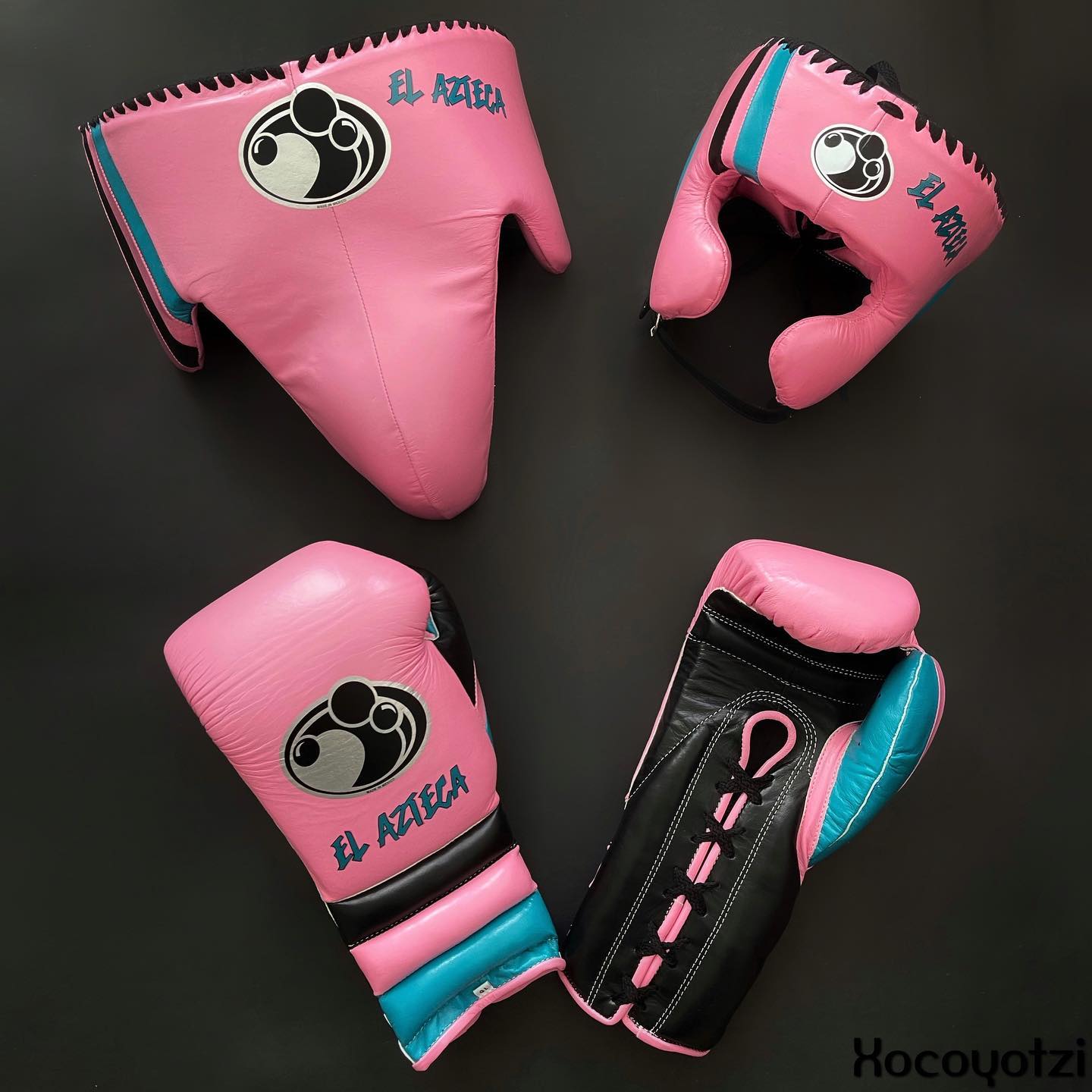 Grant Boxing Set | Pink/Black/Blue