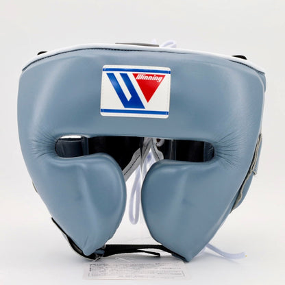 Winning Grey Boxing Headguard , Custom Logo, Headguard for Sparring