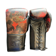 Affordable No Boxing No Life Heavy Duty Gloves Orange/Brown Gym Training