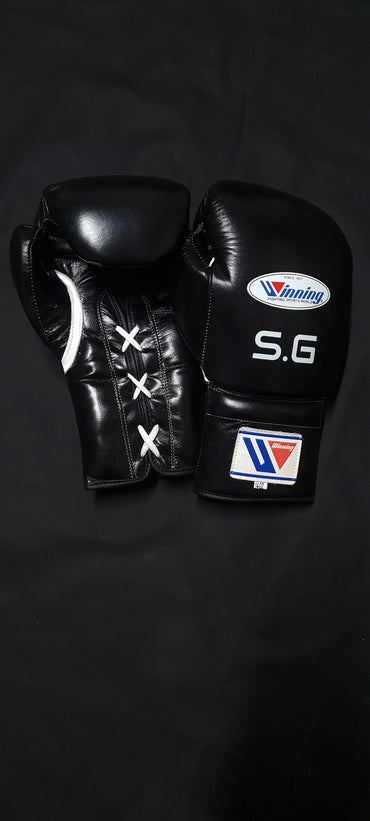 These are the High quality COPIES of WINNING BOXING GLOVES
Please don't consider them as original gloves. But the quality of boxing gloves is high. Best for sparring for long hard training. With the guarantee of 1 year.

You can personalize them with your own Name or logo.


Features

1. Outside: Top grain premium cowhide leather with Great quality Grip Velcro strap.
2. Inside: 100% polyester with hand moulded multi-layered padding including EVA and memory foam.
3. Designed for: Mid-level/advanced boxers fo