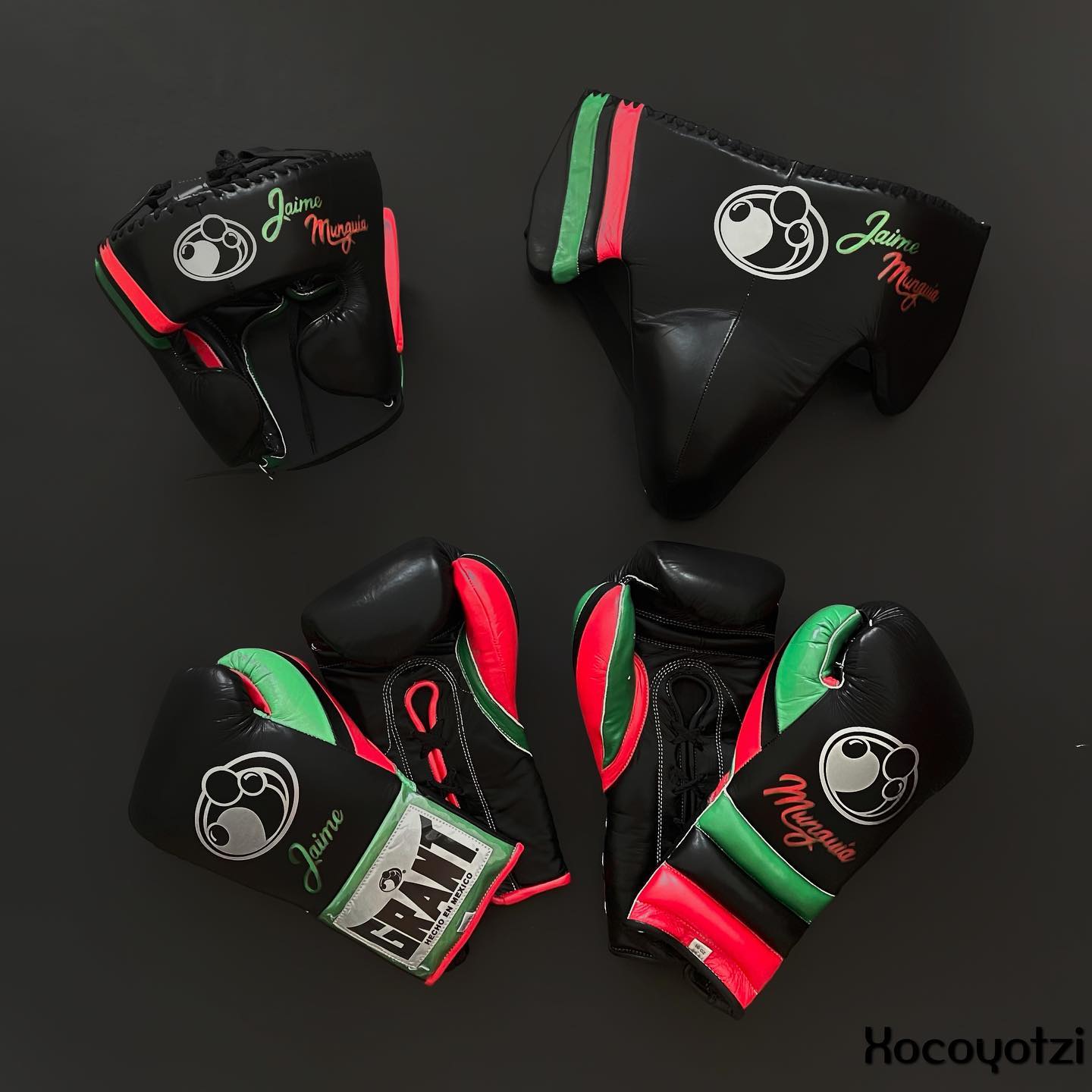Grant Boxing Set | Black/Red/Green