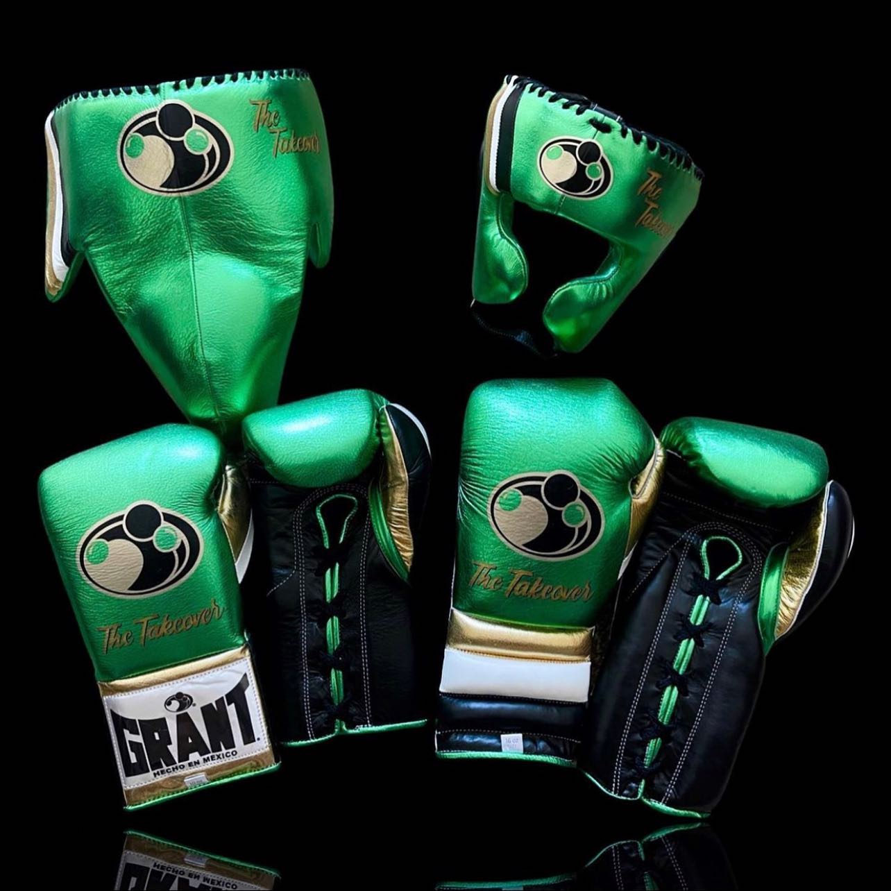 Grant Boxing Set | Green/Black/White/Gold