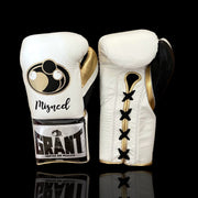 Grant Style Fitness Gloves White/Gold/Black Ideal for Beginners