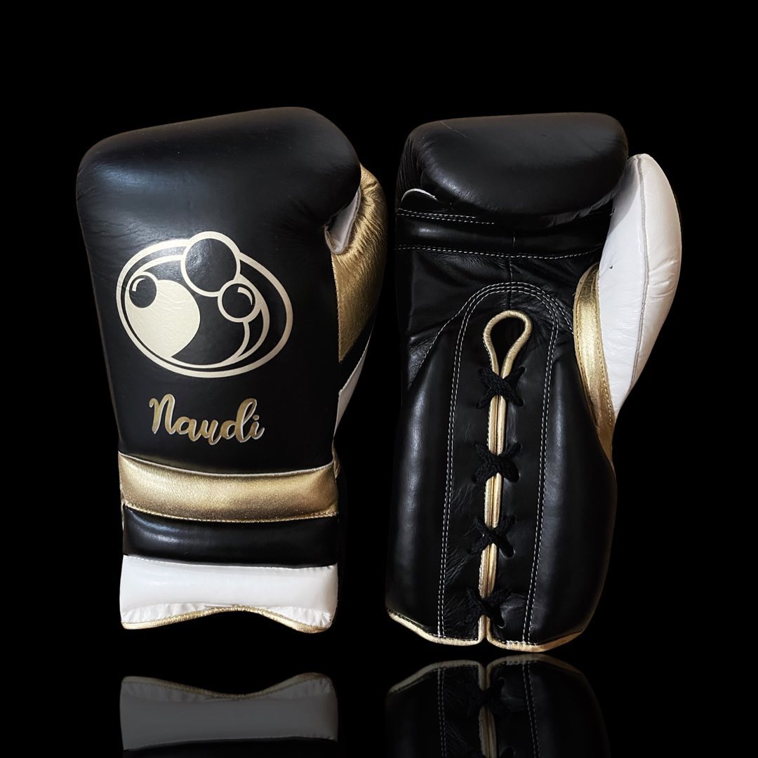 Value Pack Custom Grant Sparring Gloves Black/Gold/White Premium Feel