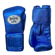 Affordable Leather No Boxing No Life Gloves Navy-Blue Beginner Training