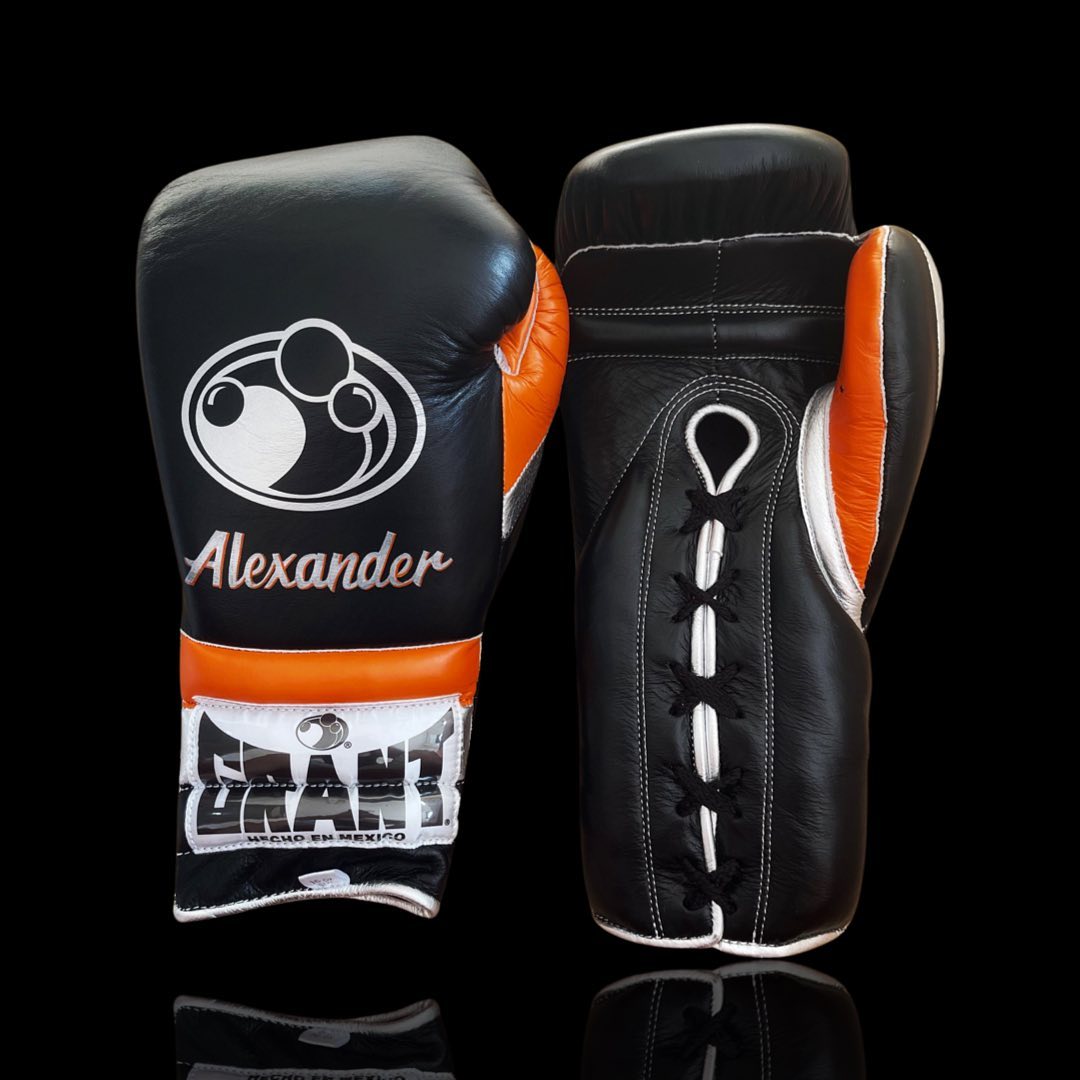 Grant Style Fitness Gloves Black/Orange/White Ideal for Beginners