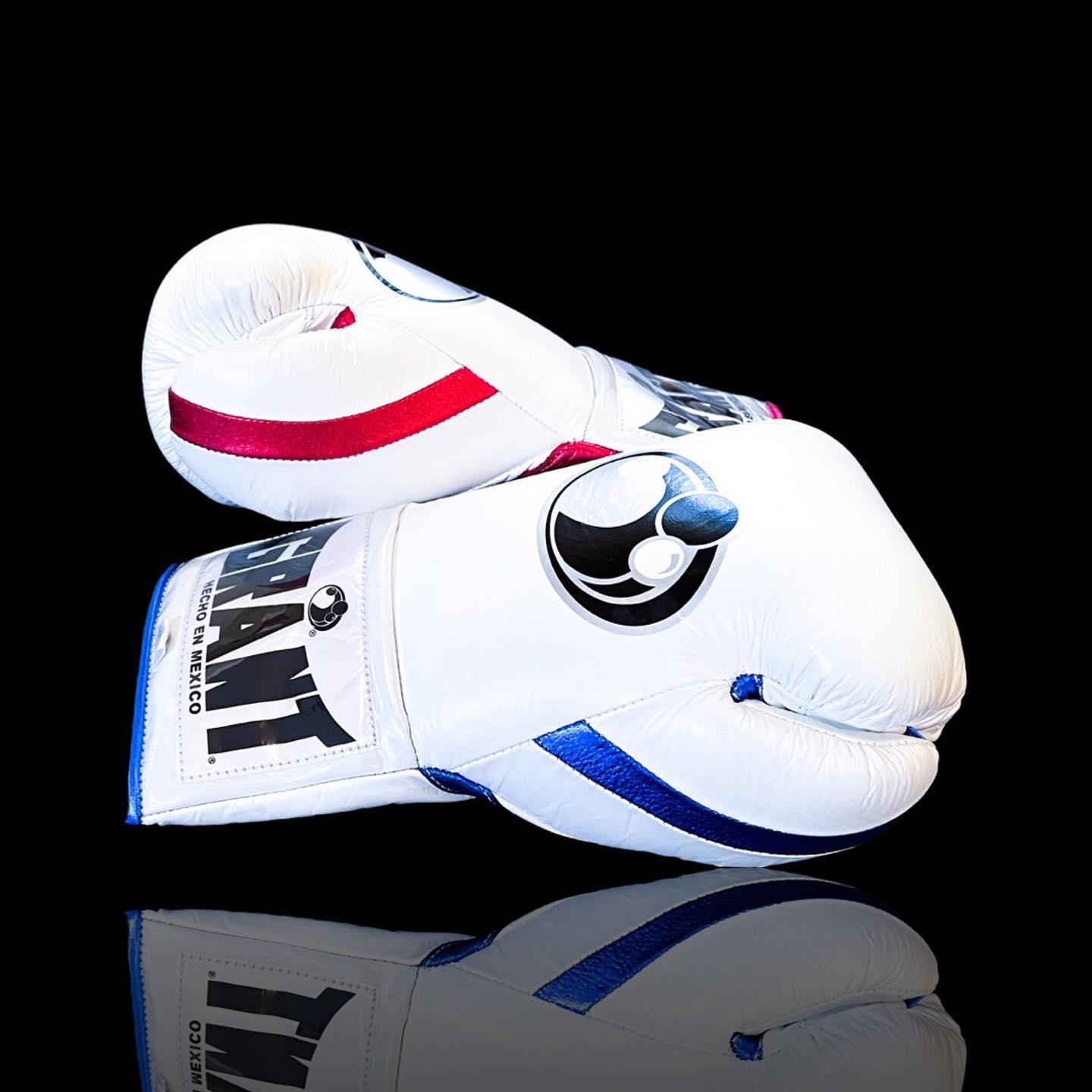 Grant Gym Gloves White/Blue/Red Custom Affordable Training