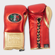 Heavy Duty No Boxing No Life Training Gloves Red/Gold Customizable