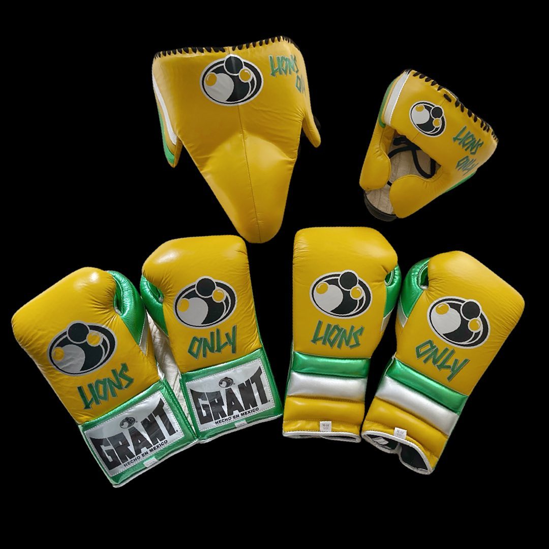 Grant Boxing Set | Yellow/Green/Silver