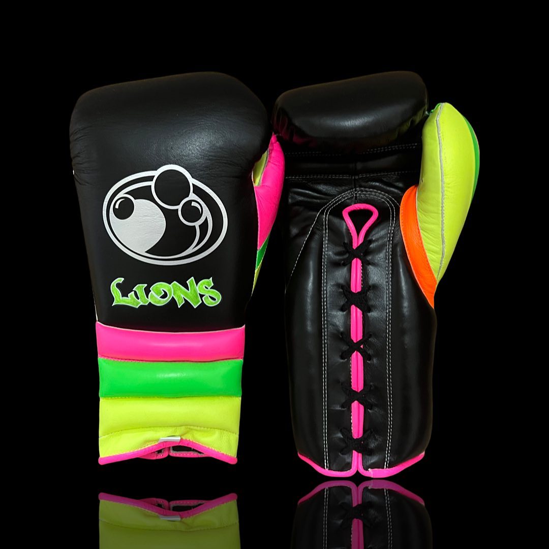 Grant Inspired Budget Gloves Black/Pink/Yellow/Green Full Custom