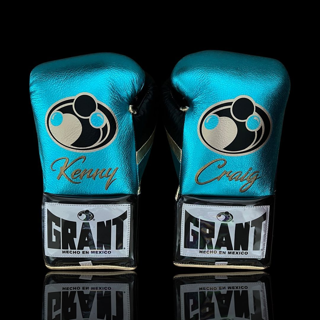 Affordable Grant Fitness Gloves Blue/Black Custom Training