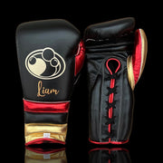 Grant Style Budget Gloves Black/Red/Gold Fitness Training