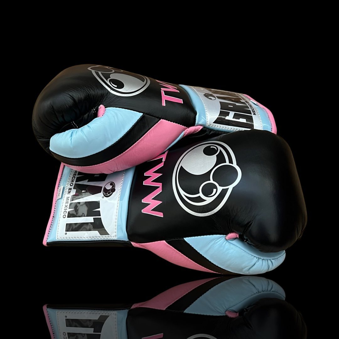 Grant Gym Gloves Black/Blue/Pink Custom Affordable Training