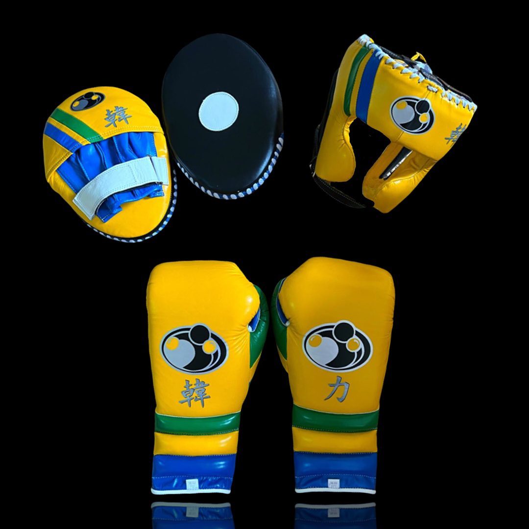 Grant Boxing Set | Yellow/Blue/Green/black