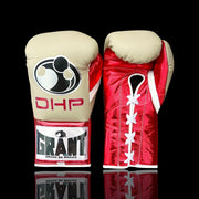 Budget Custom Grant Gloves Beige/Red/White Daily Workout