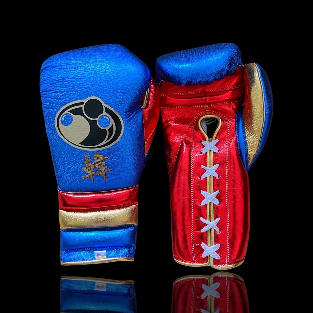 Grant Budget Friendly Gloves Blue/Red/Gold Tough Sparring Use