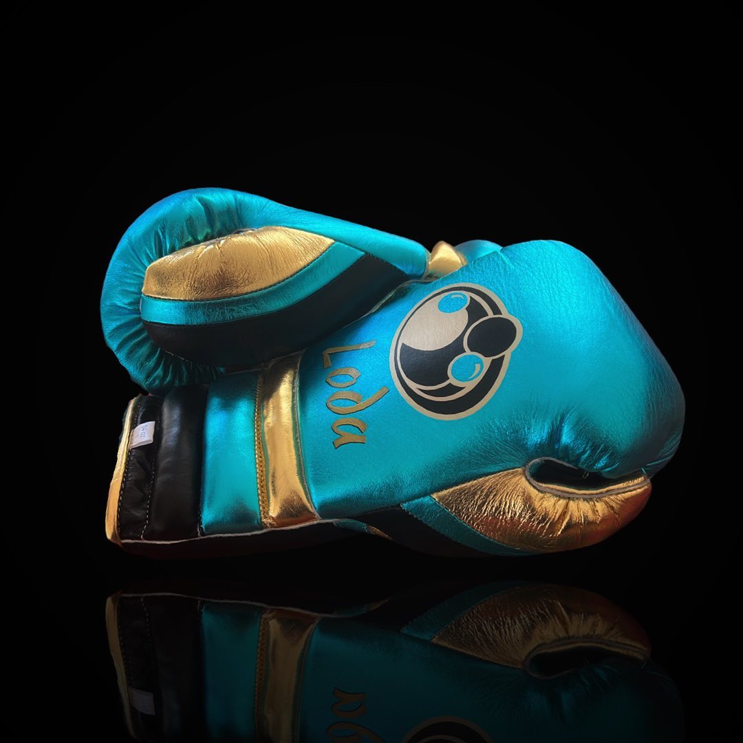 Value Pack Custom Grant Sparring Gloves Blue/Black/Gold Premium Feel