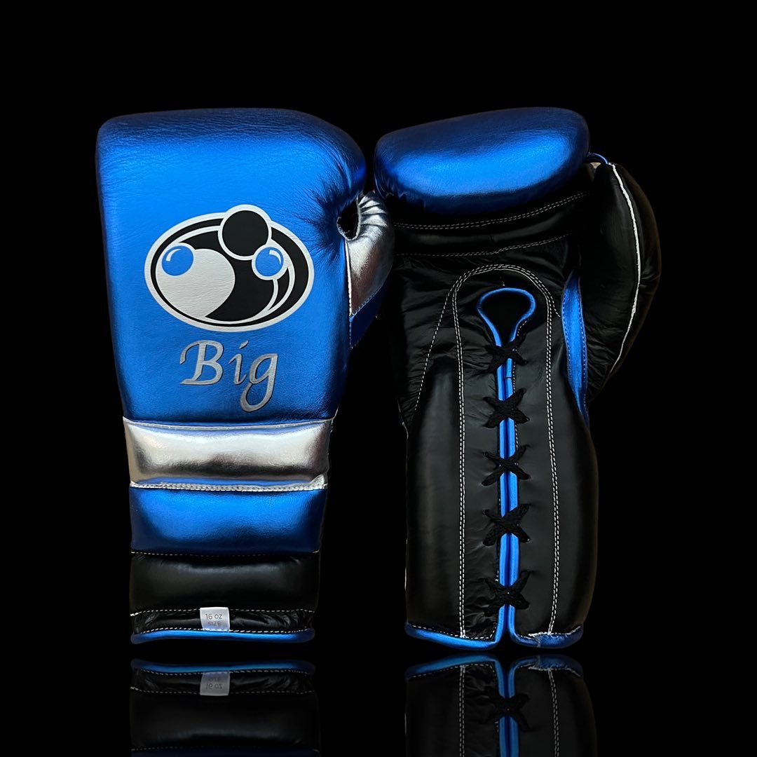 Affordable Grant Fitness Gloves Blue/Black/Silver Custom Training