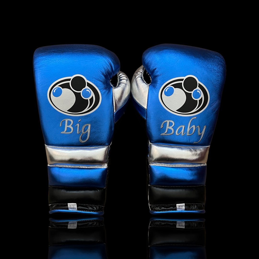 Affordable Grant Fitness Gloves Blue/Black/Silver Custom Training