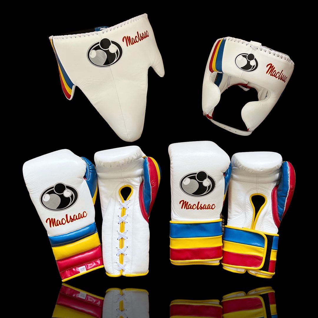 Grant Boxing Set | White/Blue/Yellow/Red