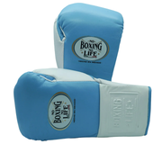 No Boxing No Life Style Fitness Gloves Sky-Blue/White Beginner Friendly