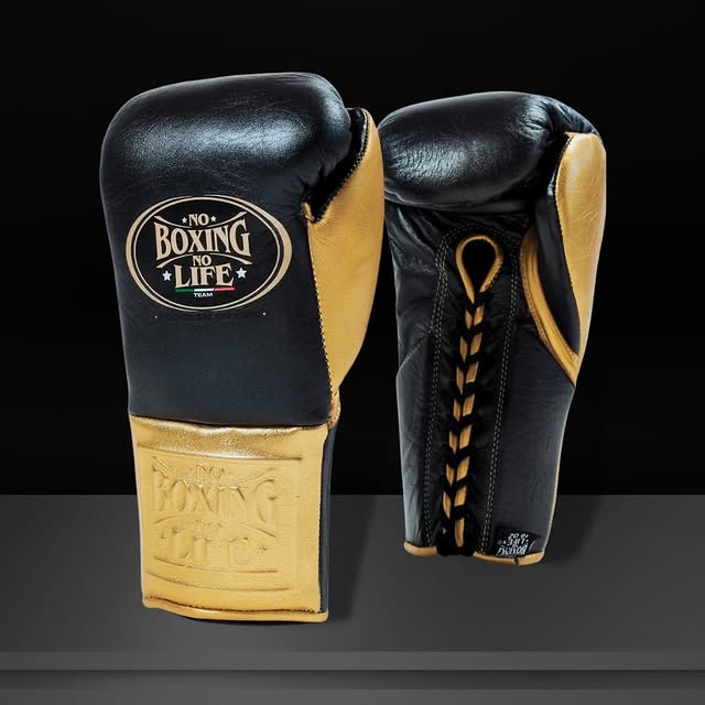 No Boxing No Life Style Budget Gloves Black/Gold Fitness Edition