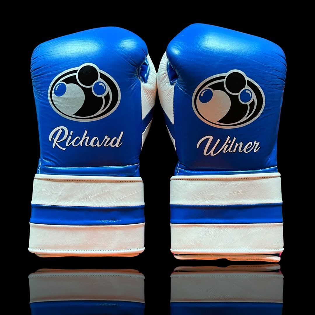 Grant Boxing Gloves Blue/White Boxing Training