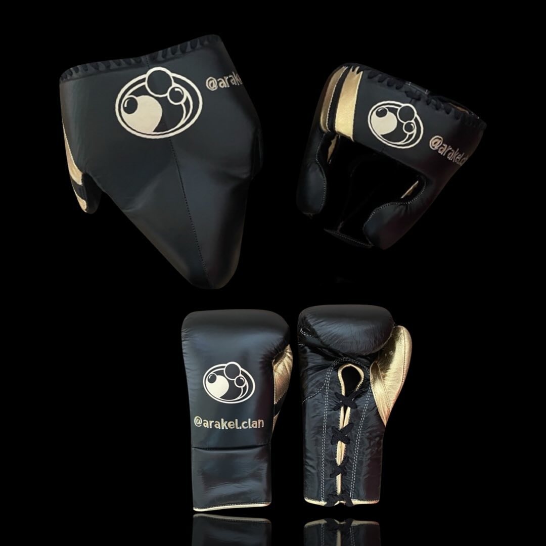 Grant Boxing Set | Black/Gold