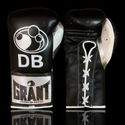 Affordable Grant Leather Gloves Black/Beige/White Starter Training
