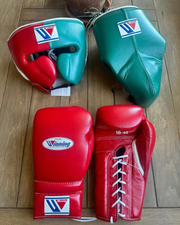Winning Custom Training Gloves Set Green/Red Affordable Gear