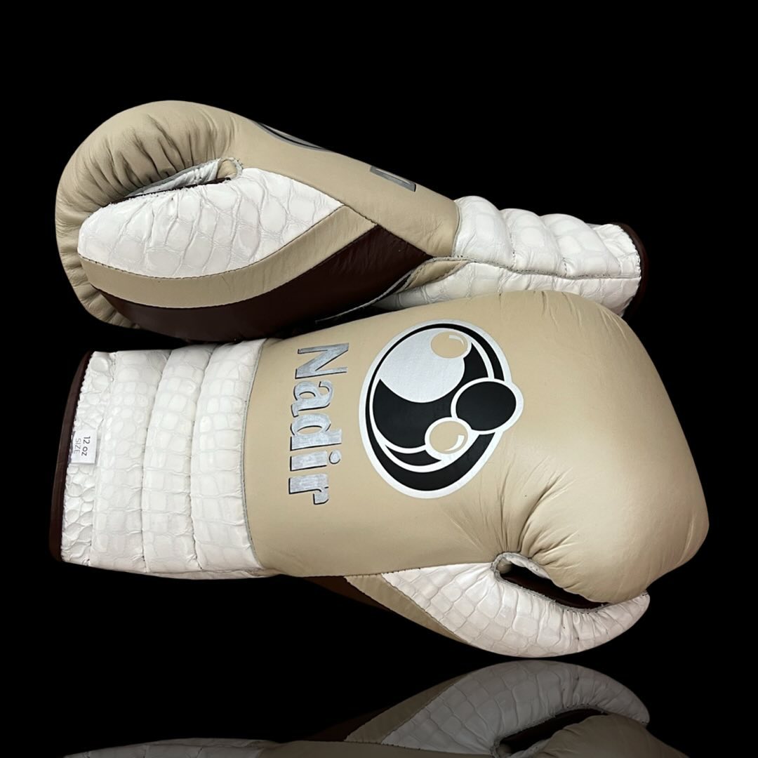Budget Friendly Grant Sparring Gloves Beige/White/Brown Full Customization