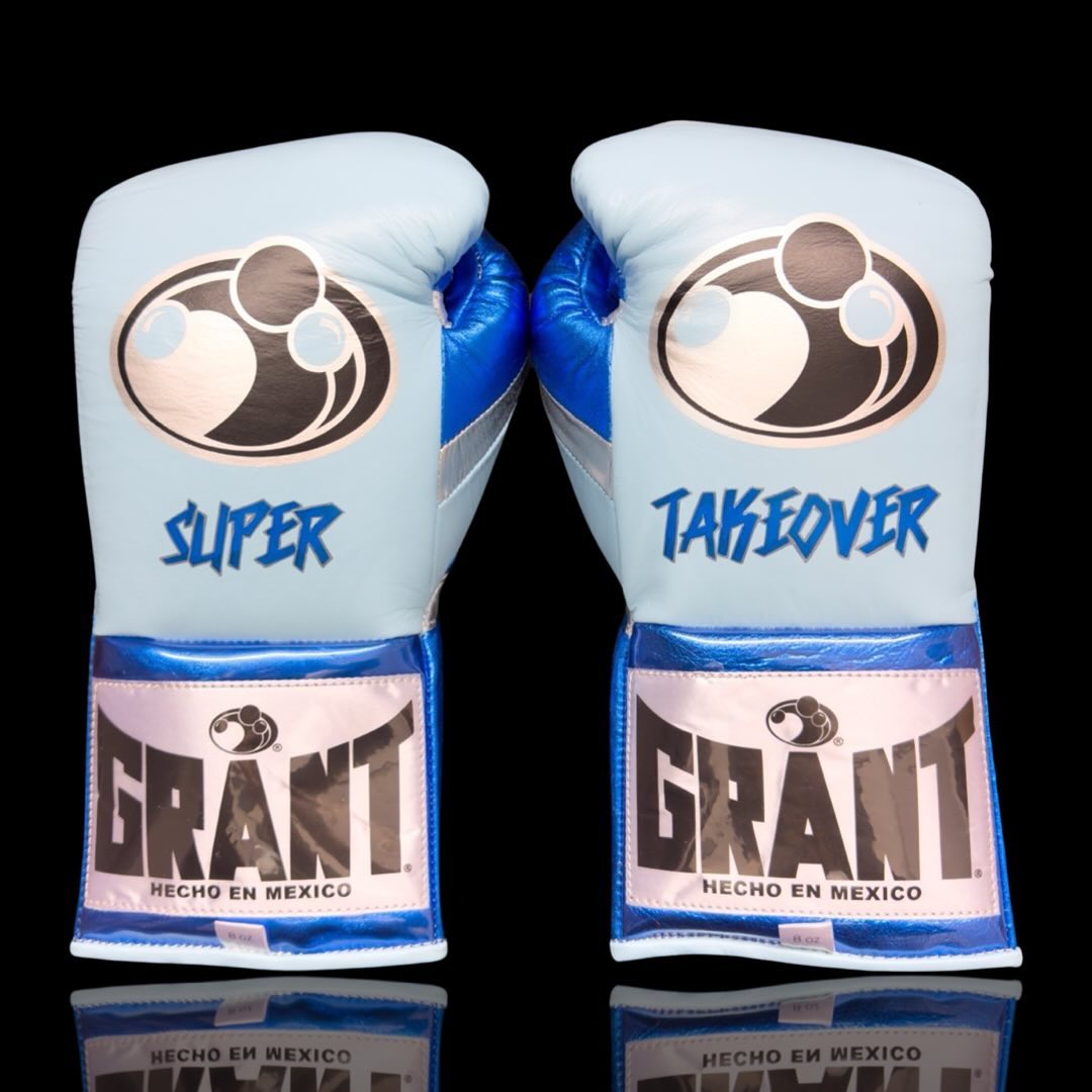 Grant Custom Fit Gloves Sky-Blue/Blue Customizable
