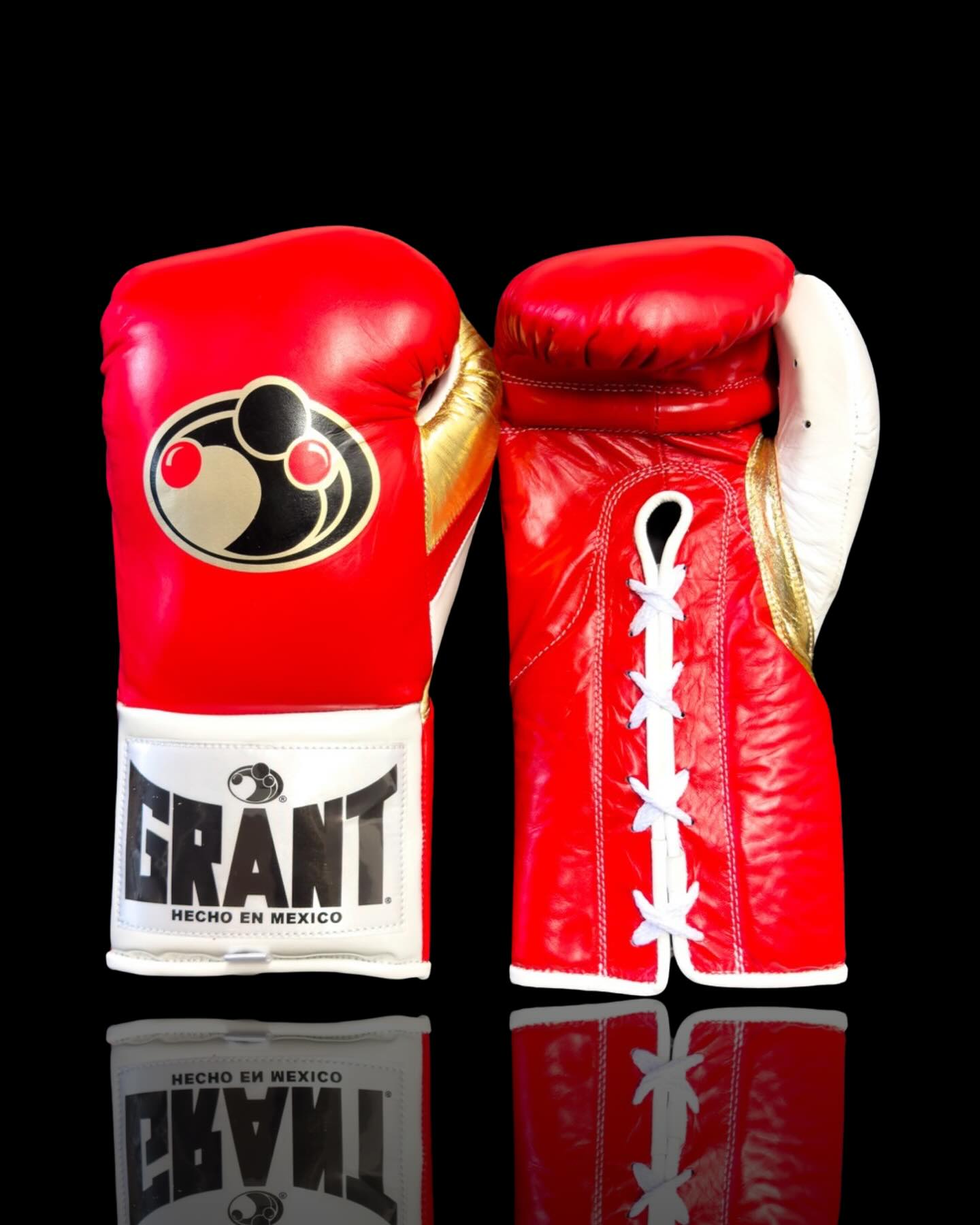 Grant Training Gloves Red/White/Gold Budget Smart Pick