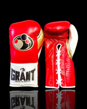 Grant Training Gloves Red/White/Gold Budget Smart Pick