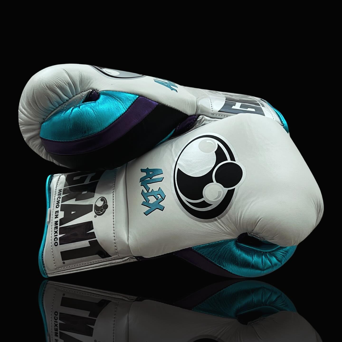 Grant Budget Friendly Gloves White/Blue/Black Tough Sparring Use