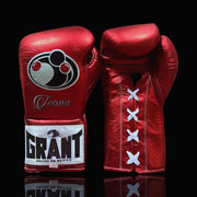 Grant Gym Gloves Red Custom Affordable Training