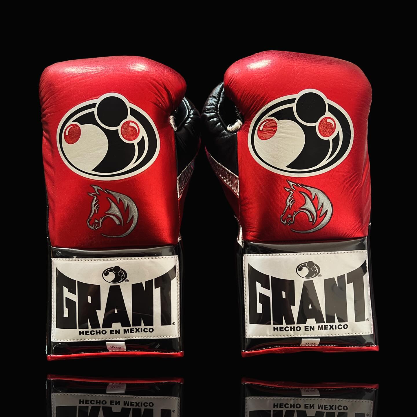 Best Value Grant Training Gloves Red/Black/White Lace Up Design