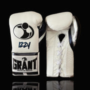 Budget Custom Grant Gloves White/Red Daily Workout