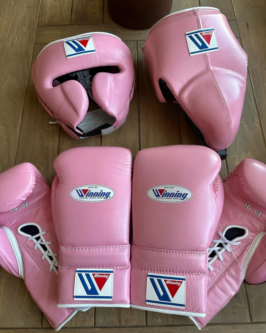 Winning Custom Training Gloves Set Pink Affordable Gear