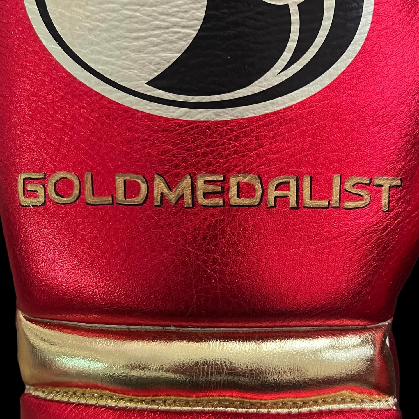 Grant Boxing Set | Red/Gold