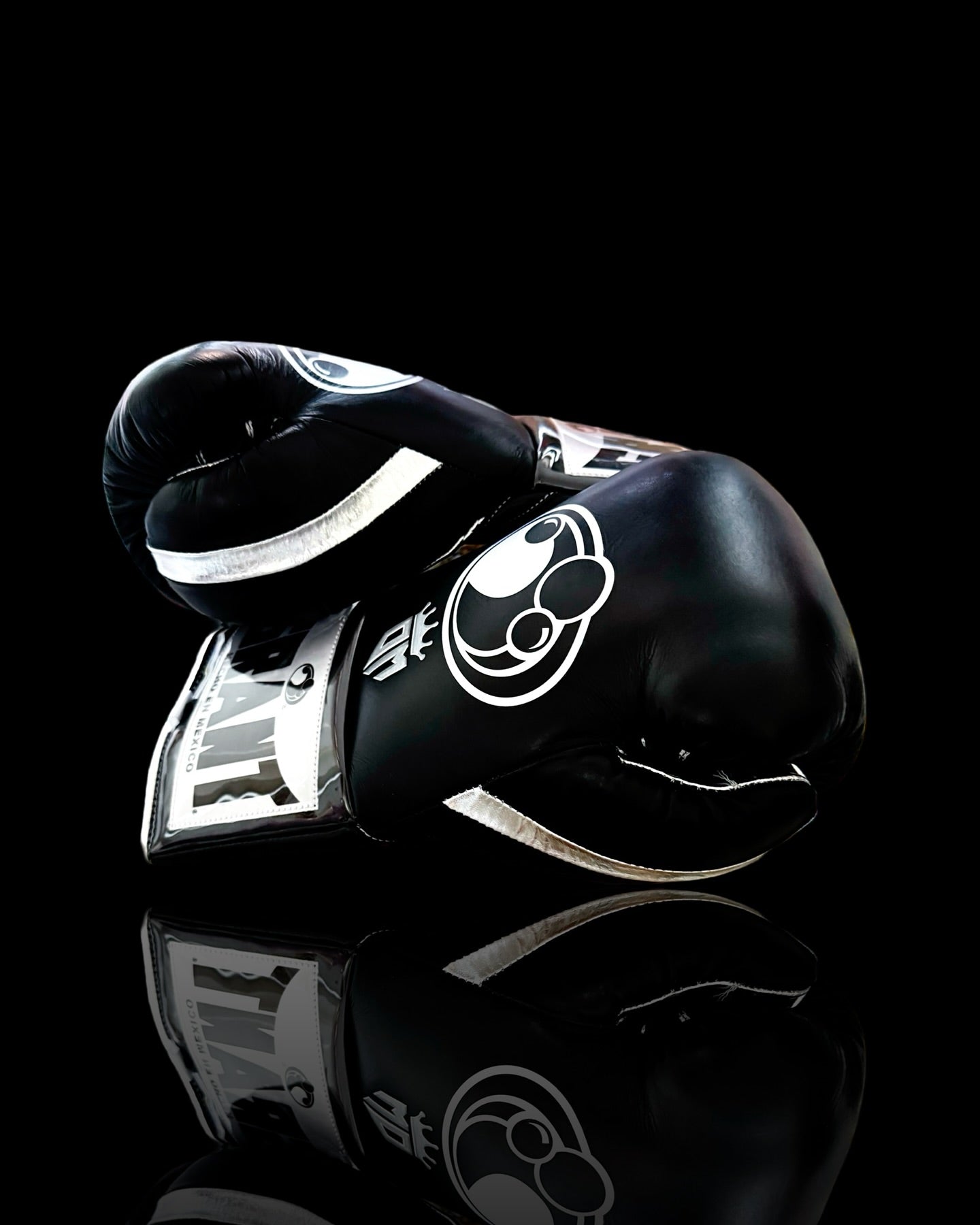 Grant Boxing Gloves Black/Silver Sparring