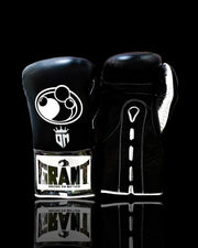Grant Leather Gloves Black/Silver Custom Training Choice