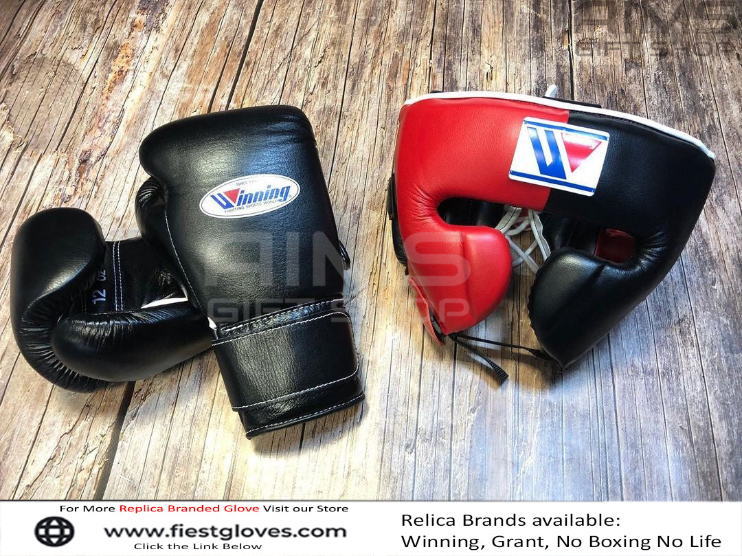 Winning boxing glove, winning boxing set, grant boxing glove, grant velcro gloves, winning velcro glove, clete reyes boxing, No boxing no life glove, Christmas gift for mens, Thanksgiving gift for her, Anniversary gifts for him, wedding gifts