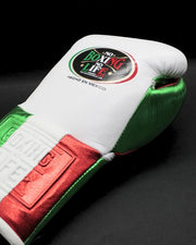 Affordable Leather No Boxing No Life Gloves White/Green/Orange Beginner Training