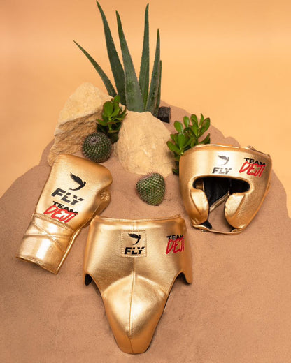 Custom Fly Boxing Set , Headguard & Groinguard , Sparring & Training Gloves