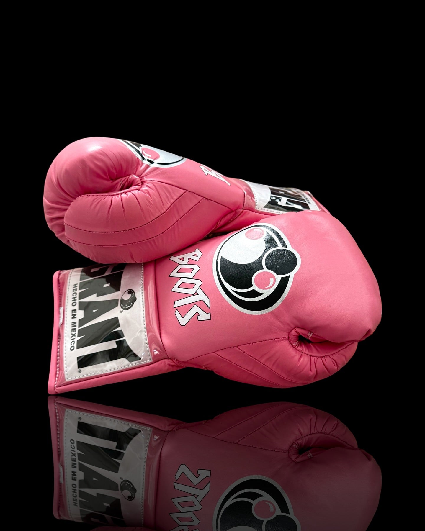Grant Boxing Gloves Pink Lace-Up Training